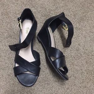 Black Fiona sandals